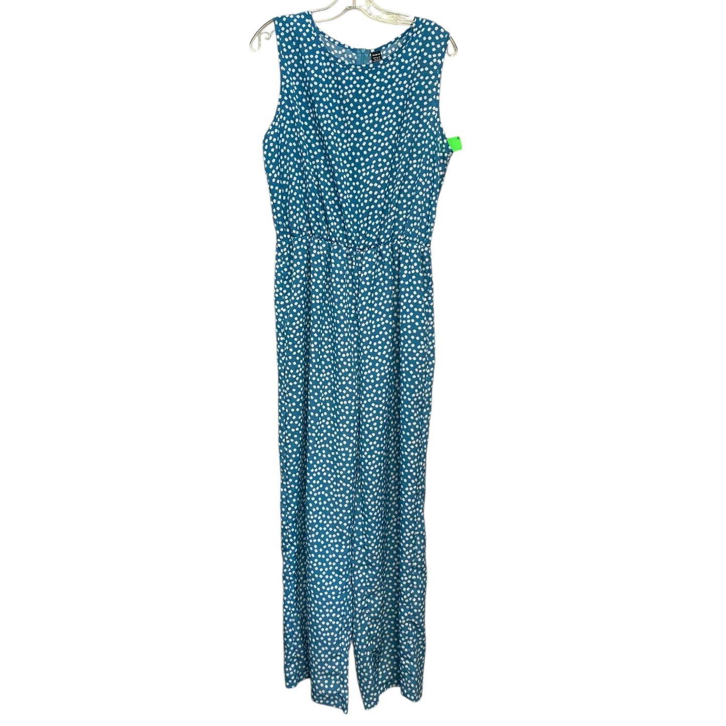 Jumpsuit By Shein In Blue & White, Size:XL