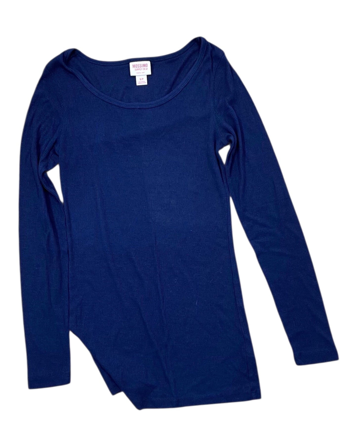 Top Ls Basic By Mossimo In Navy, Size:S