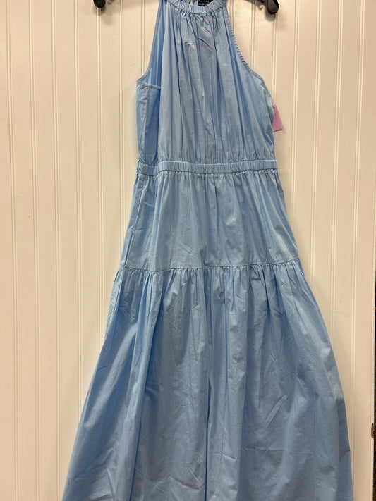 Dress Casual Maxi By Scoop In Blue, Size:M