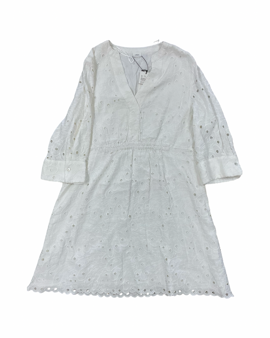 Dress Casual Short By Clothes Mentor In White, Size:L