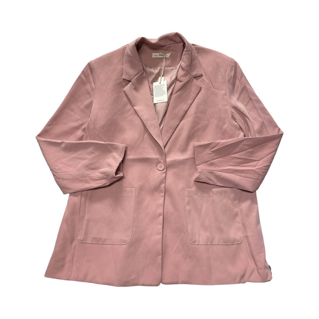 Blazer By Cmc In Pink, Size:Xl
