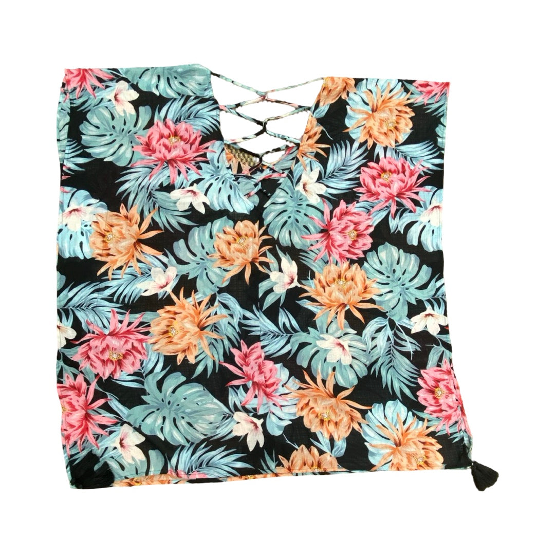 Swimwear Cover-Up By Kona Sol In Multi, Size:Xl