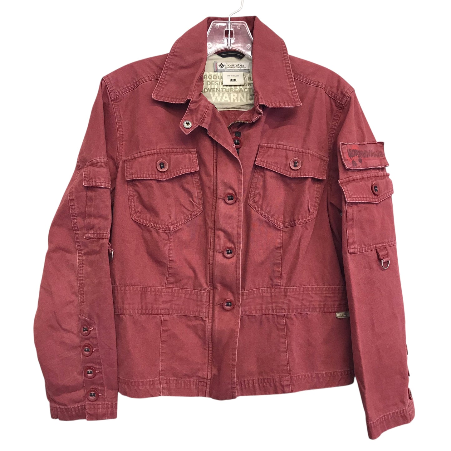 Jacket Utility By Columbia In Red, Size:M
