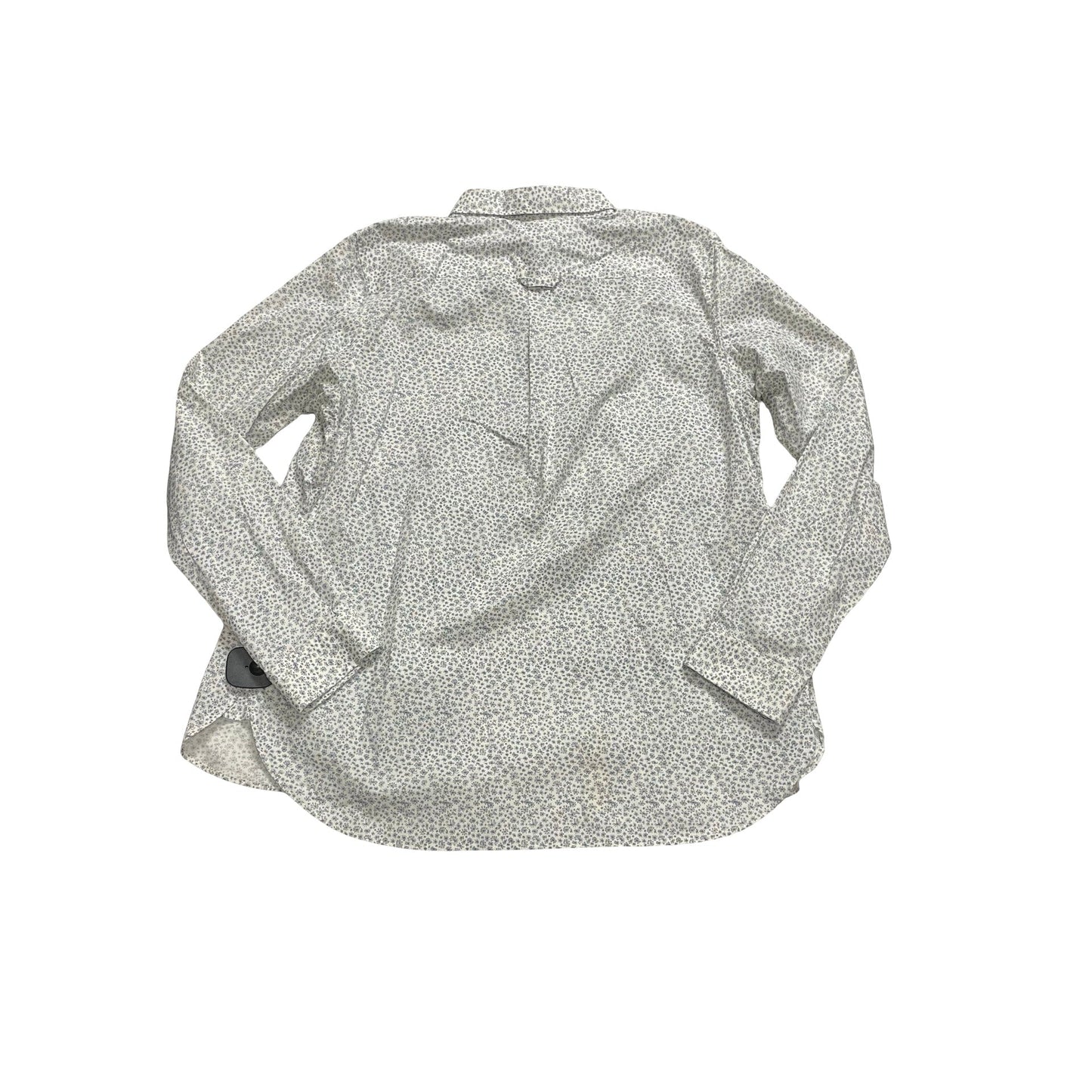 Top Ls By Duluth Trading In Blue & White, Size:L