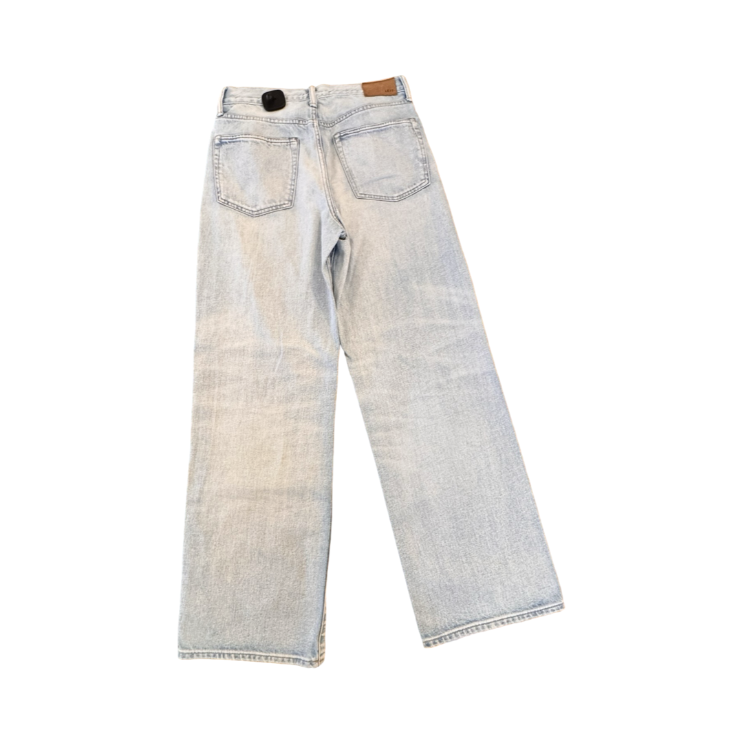 Jeans Straight By American Eagle In Blue Denim, Size:8