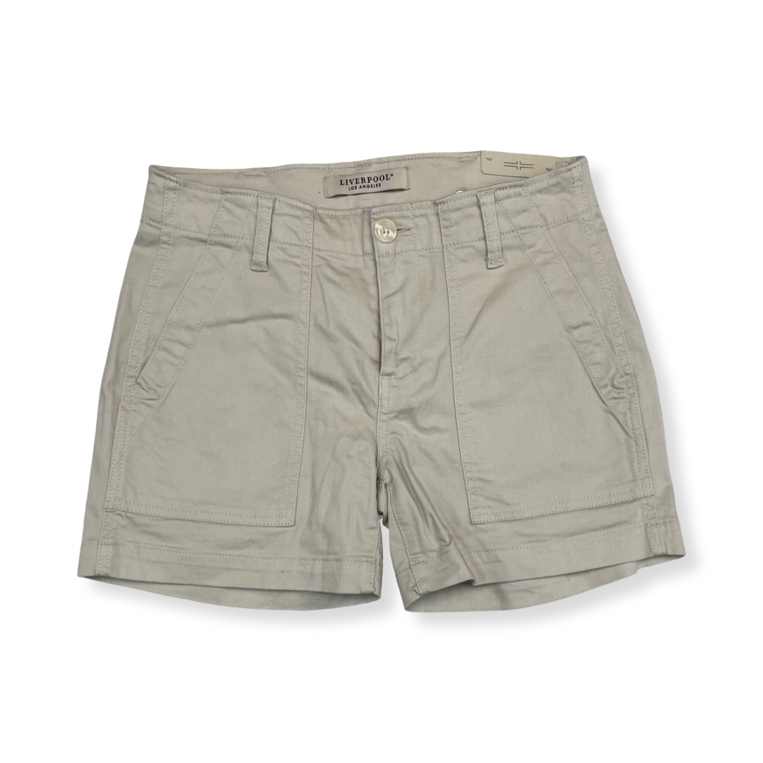 Shorts By Liverpool In Cream, Size:2