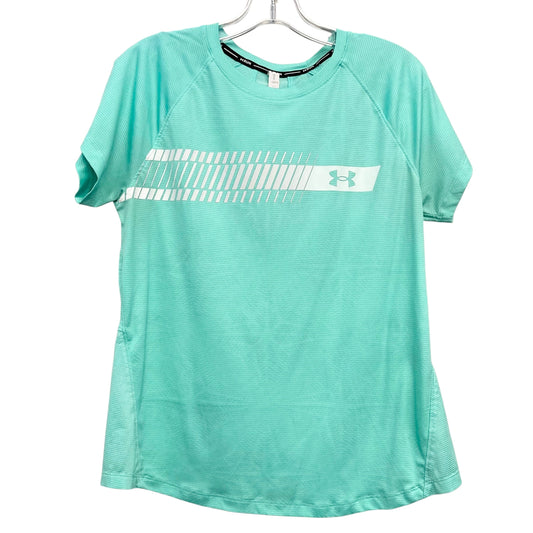 Athletic Top Ss By Under Armour In Green, Size:L
