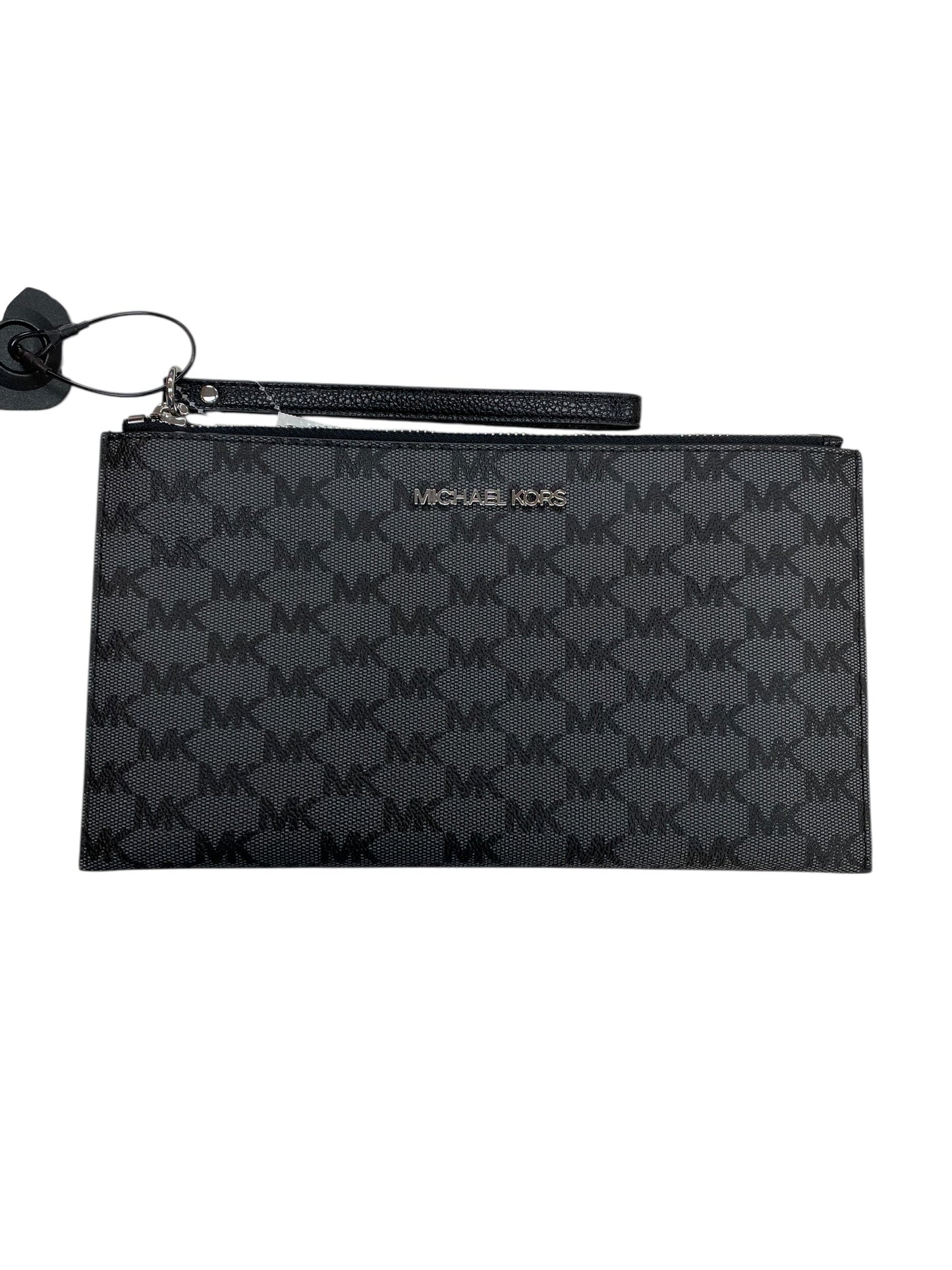 Wristlet Designer By Michael Kors In Grey, Size:Large