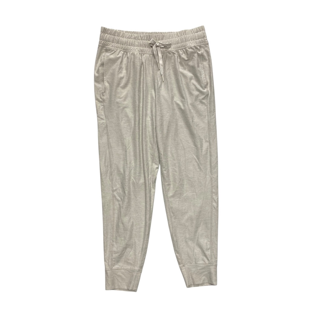 Athletic Pants By Flx In Cream, Size:M