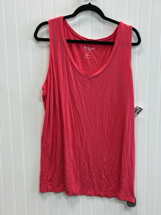Top Sleeveless Basic By Torrid In Pink, Size:2X