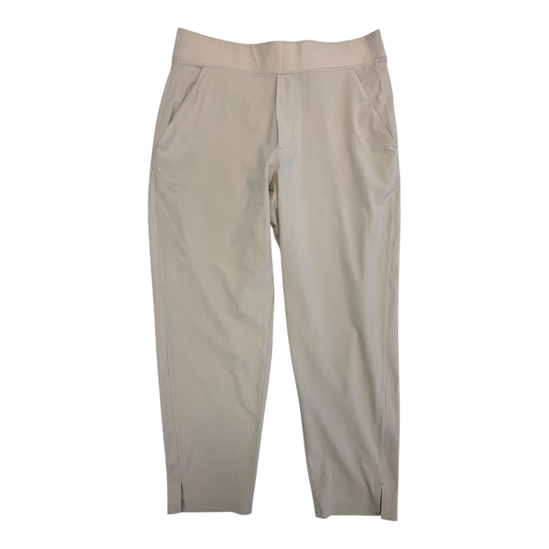 Athletic Capris By Athleta In Beige, Size:8P