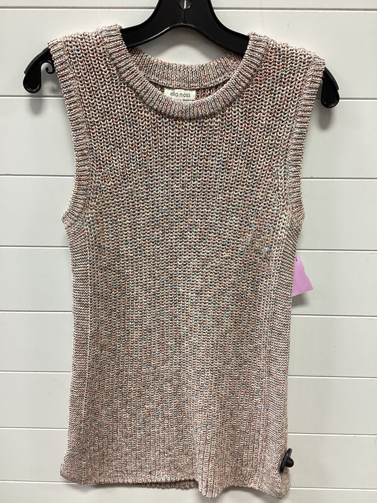 Top Sleeveless By Ella Moss In Cream, Size:M