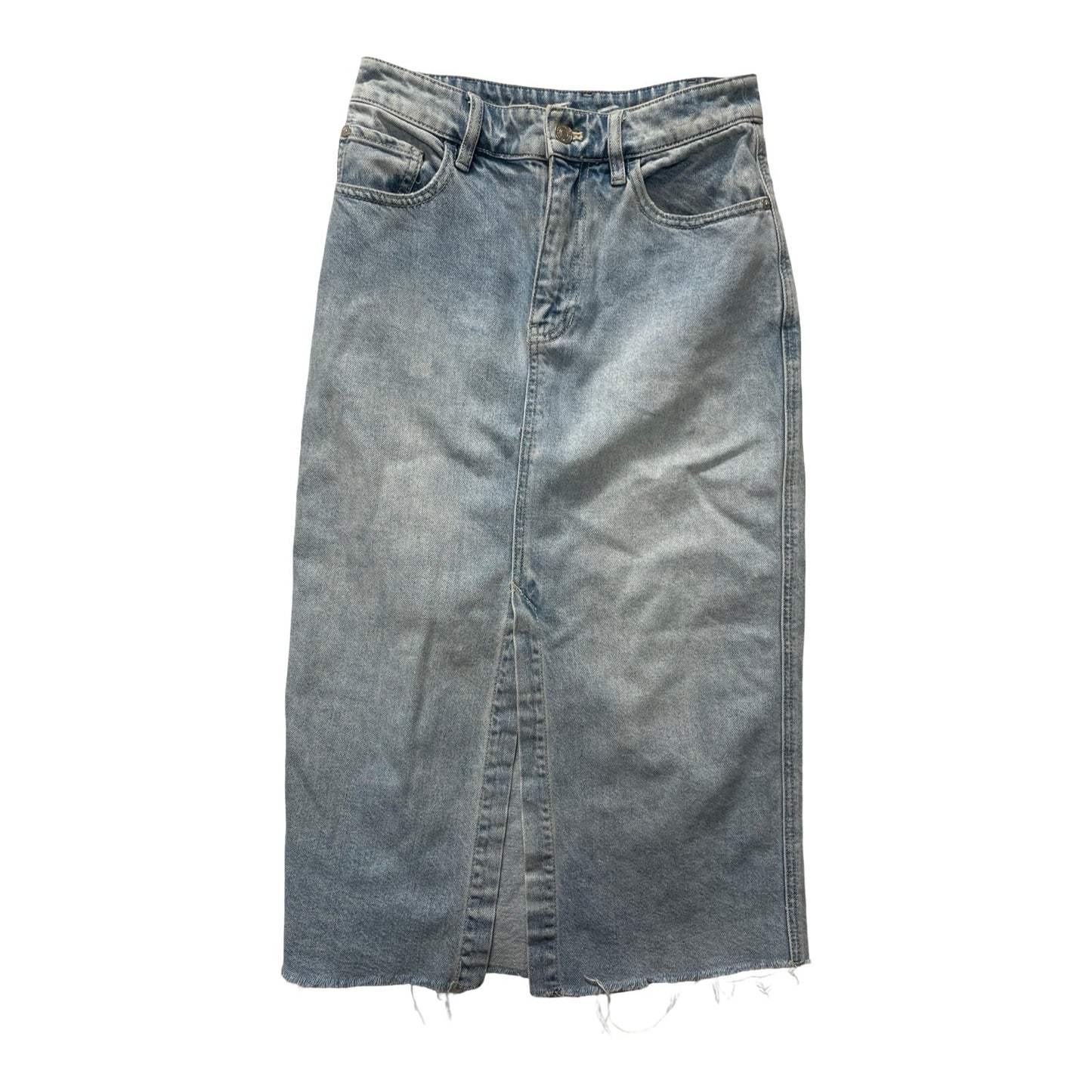 Skirt Maxi By We The Free In Blue Denim, Size:2