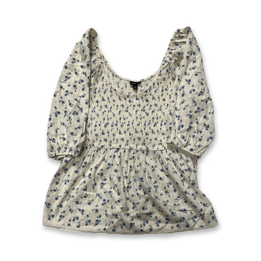 Top 3/4 Sleeve By Torrid In Multi, Size:L