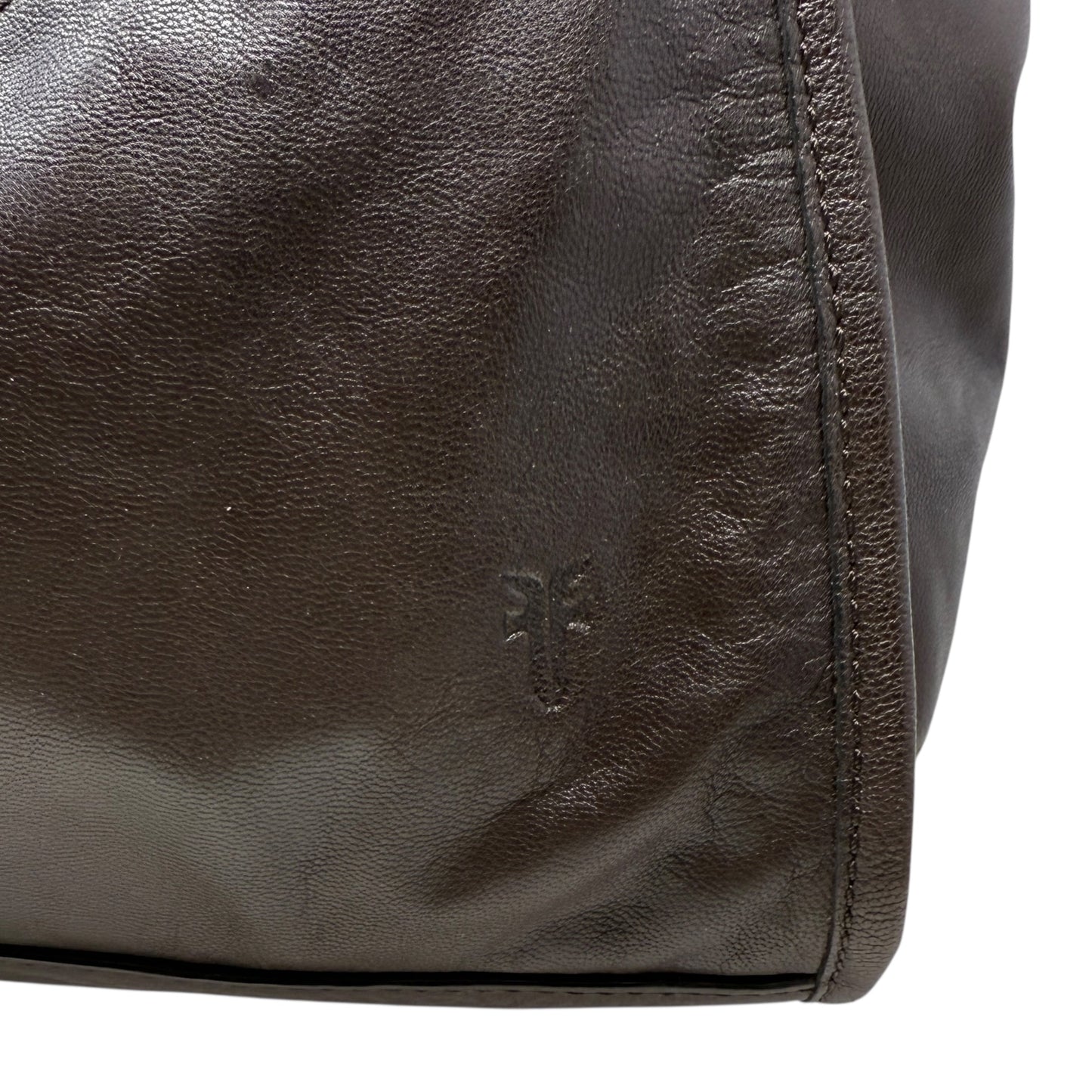 Gina Leather Tote Designer By Frye, Size: Medium