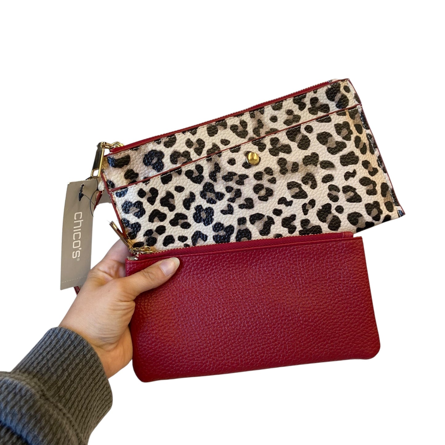 Wristlet By Chicos In Animal Print, Size:Large