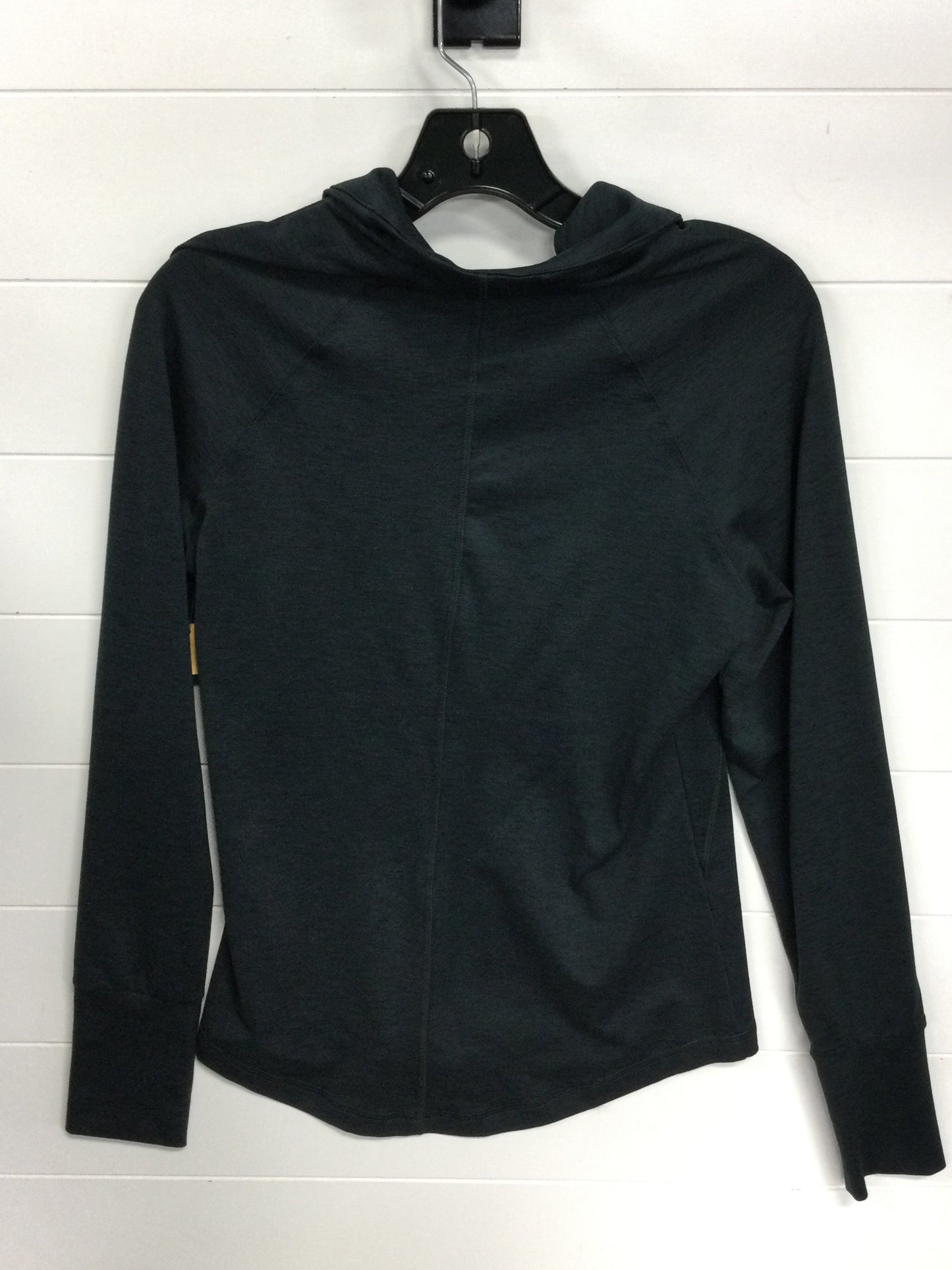 Athletic Top Ls Collar By Apana In Grey, Size:S