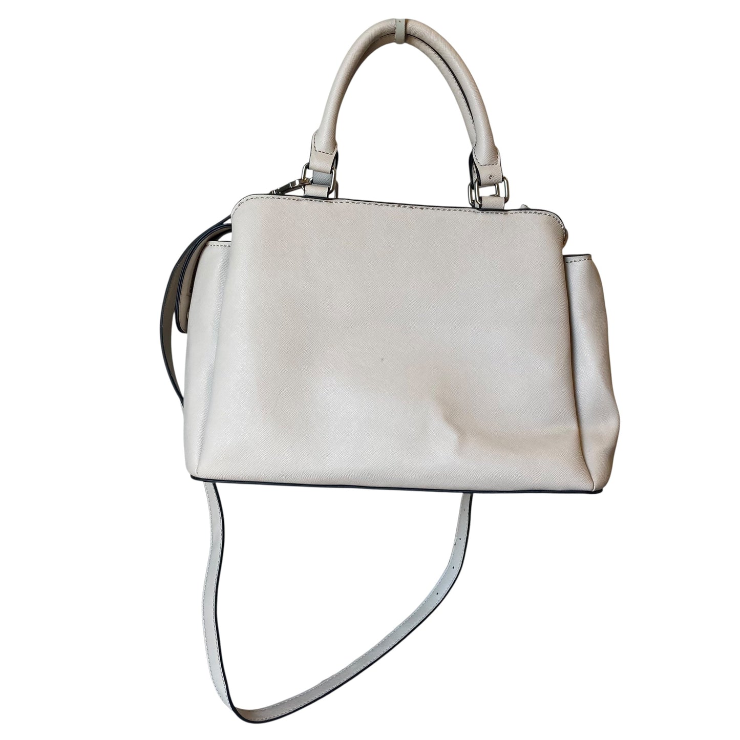 Handbag By Guess In Tan, Size:Large