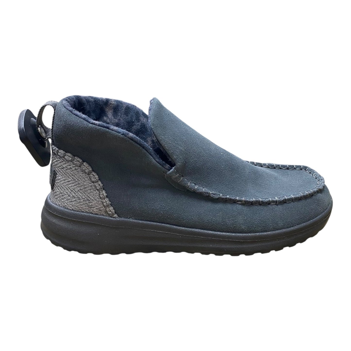 Shoes Flats By Hey Dude In Grey, Size:8