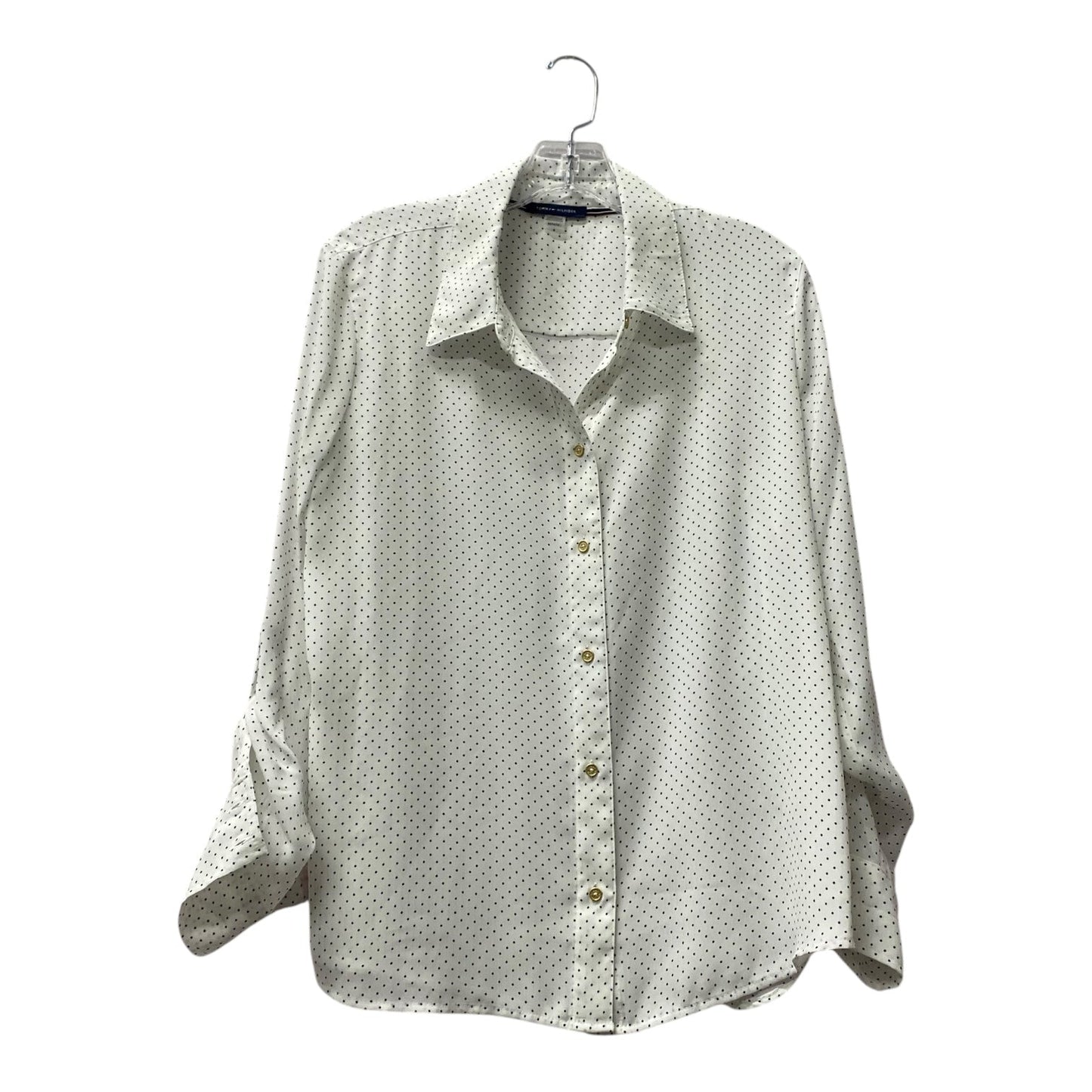 Top Ls By Tommy Hilfiger In White, Size:M