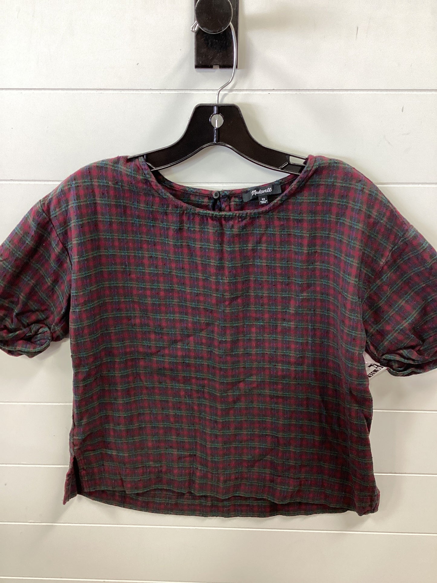 Top Ss By Madewell In Red, Size:Xs