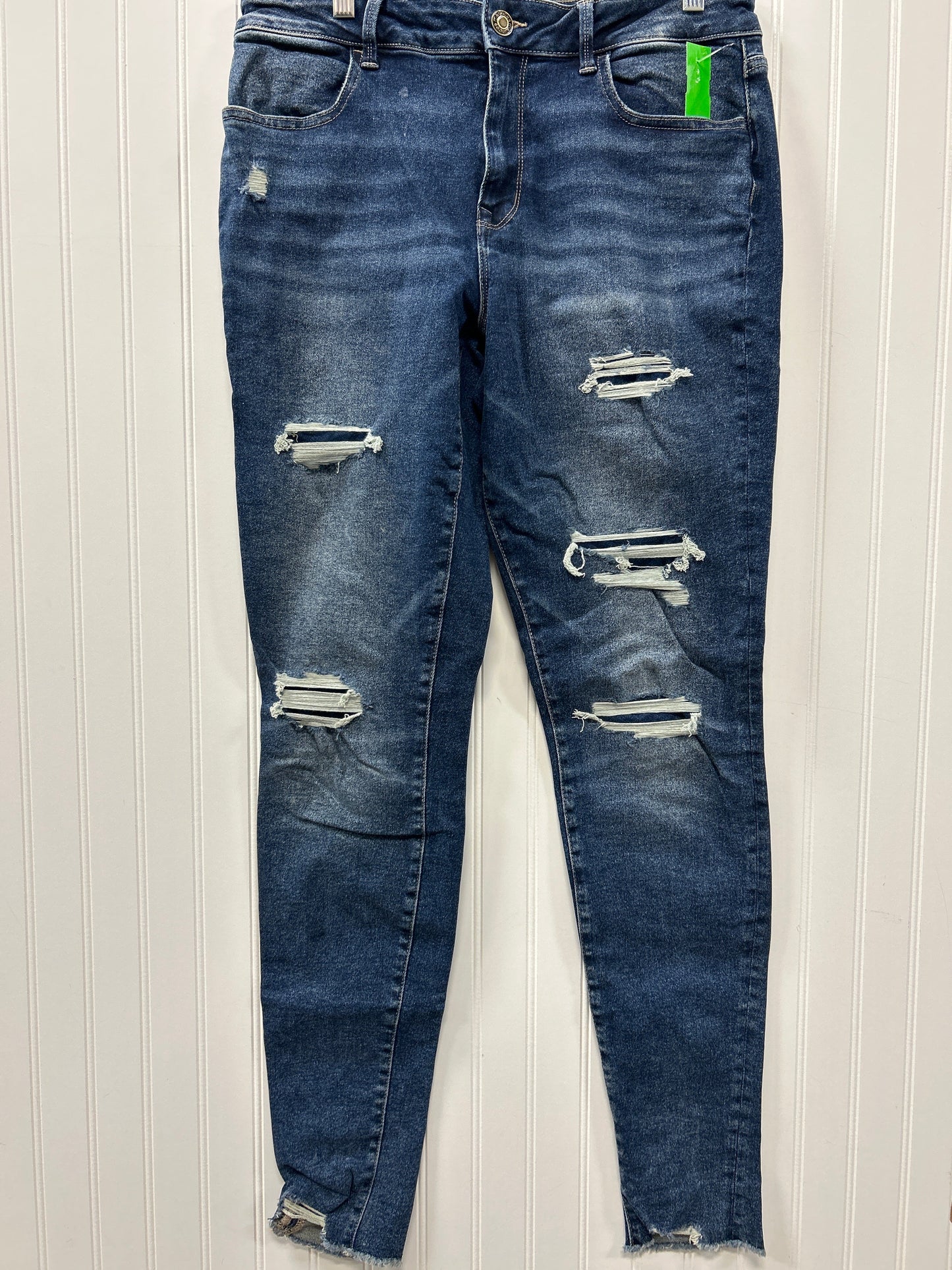 Jeans Skinny By Maurices In Blue Denim, Size:L