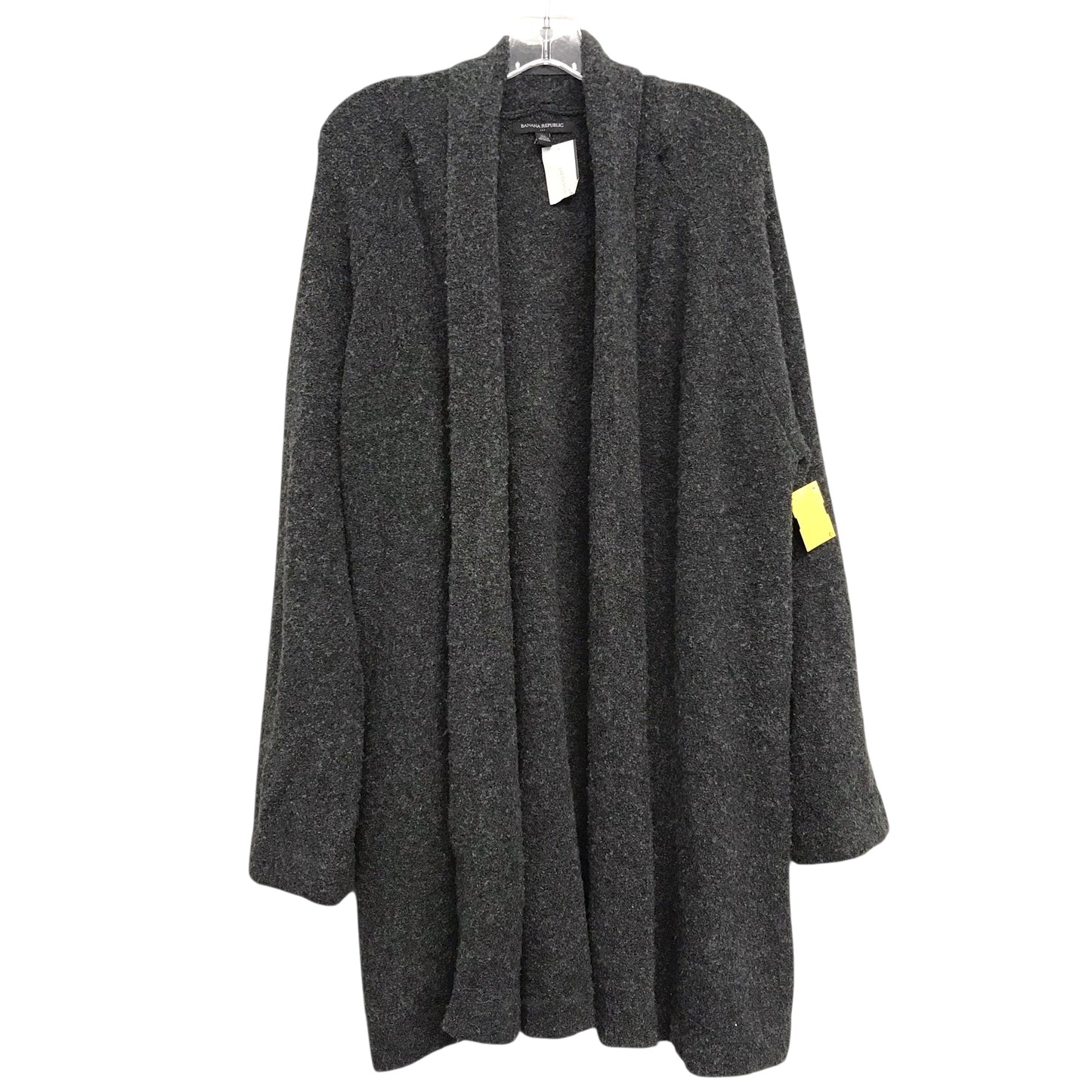 Sweater Cardigan By Banana Republic In Grey, Size:Xl