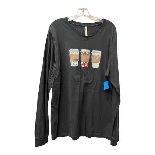 TOP LS by APPAREL in BLUE, Size:XL