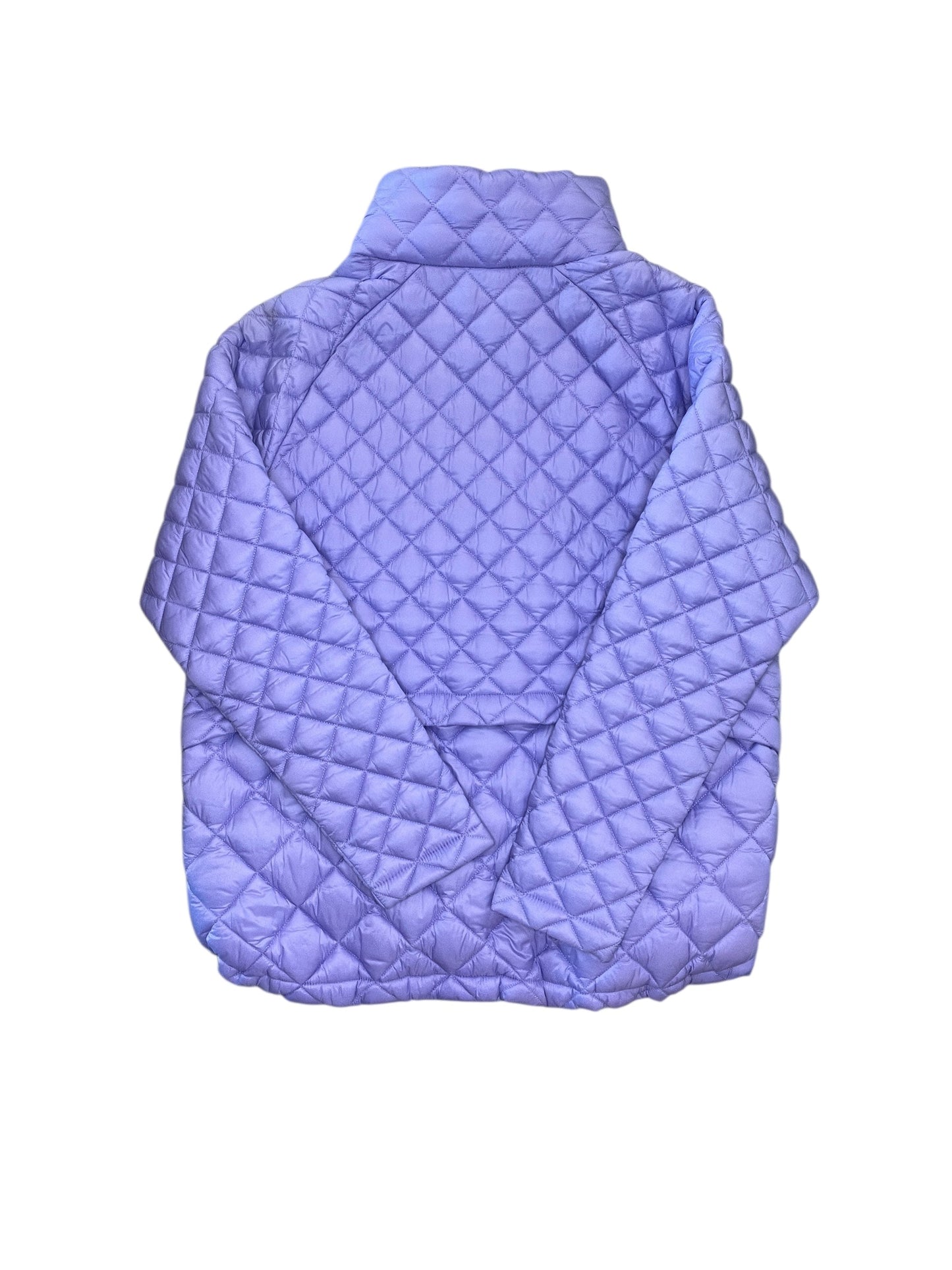 Jacket Puffer & Quilted By Athleta In Purple, Size:M