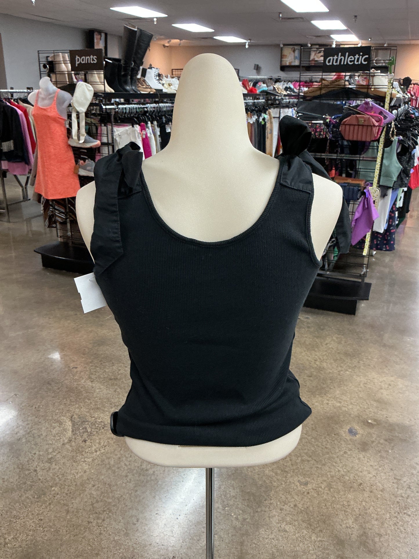 Top Sleeveless By French Connection In Black, Size:Xs