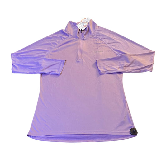 Athletic Jacket By Clothes Mentor In Purple, Size:L