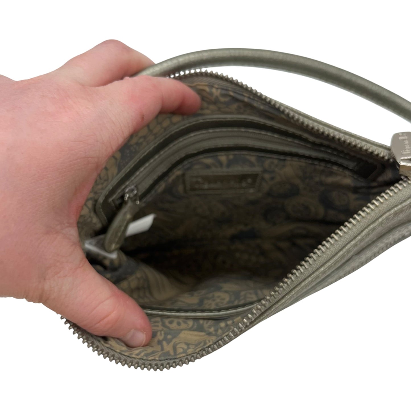 Crossbody Leather By Tignanello  Purses In Bronze, Size:Small