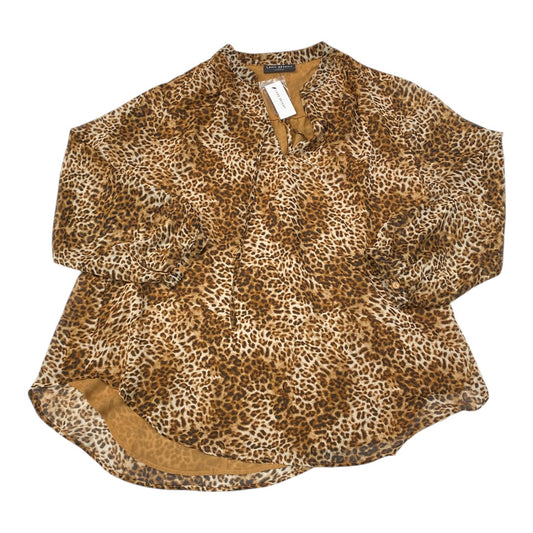 Top Ls By Lane Bryant In Animal Print, Size:14