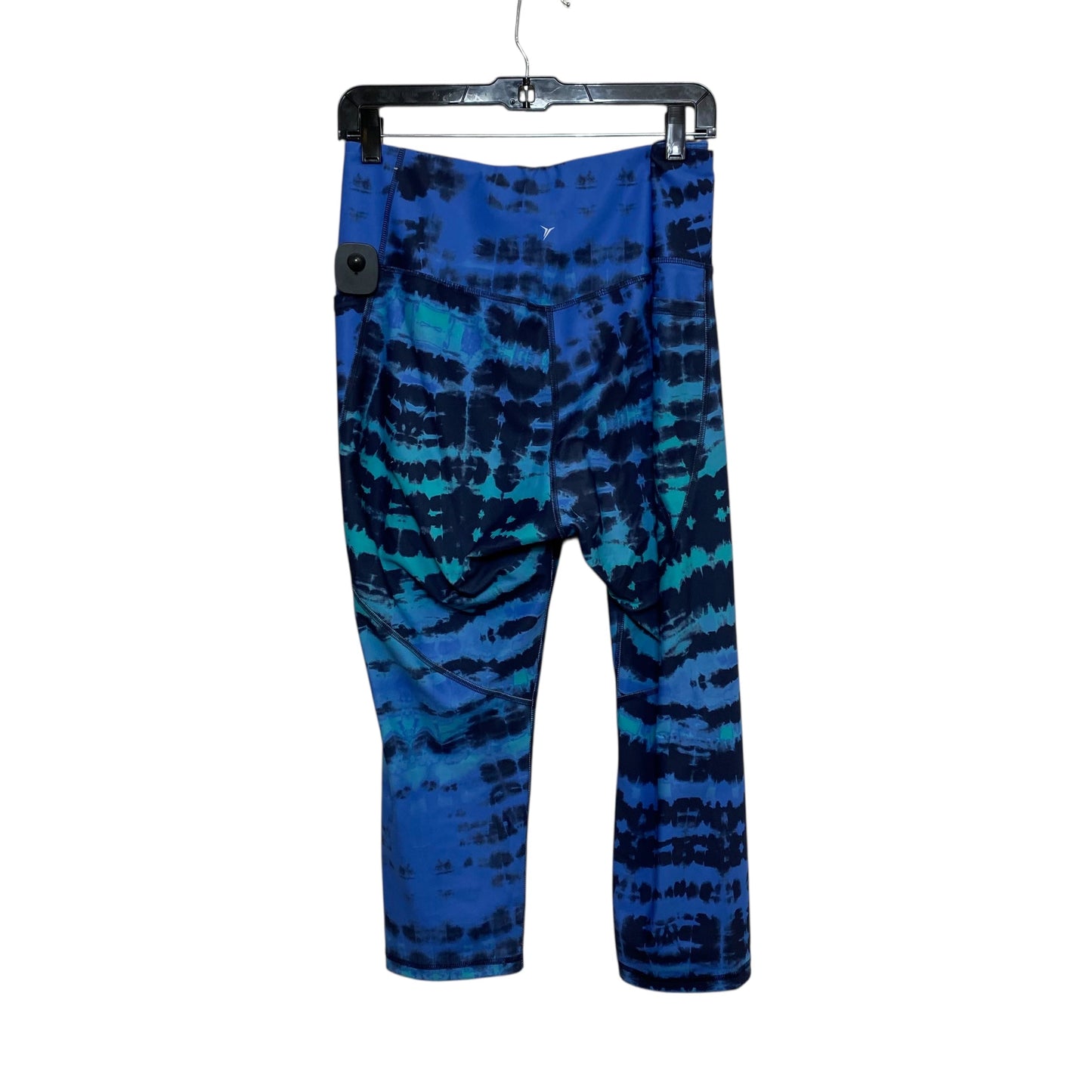 ATHLETIC LEGGINGS CAPRIS by OLD NAVY in BLUE, Size:XL