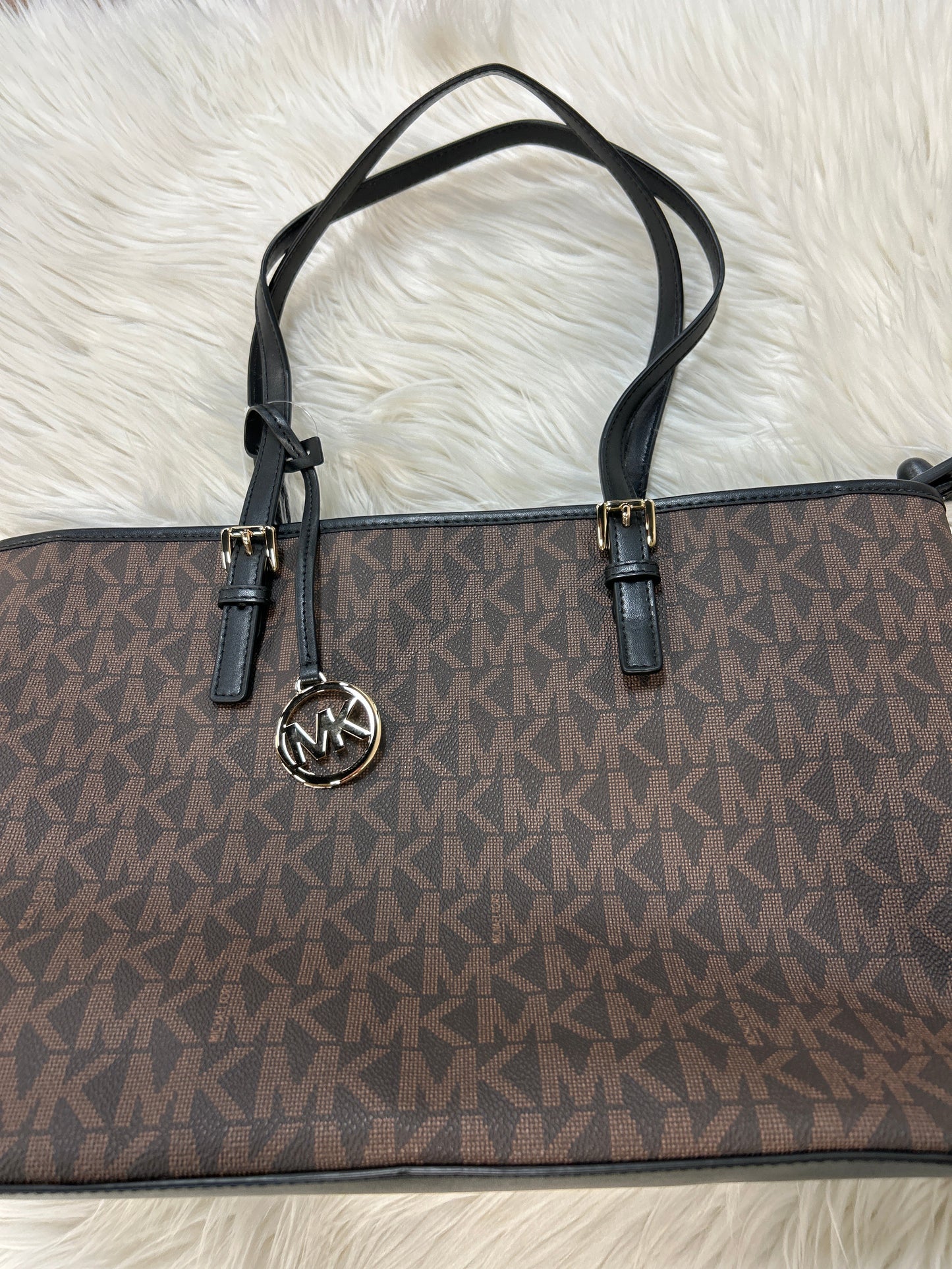 Handbag By Michael By Michael Kors In Brown, Size:Large