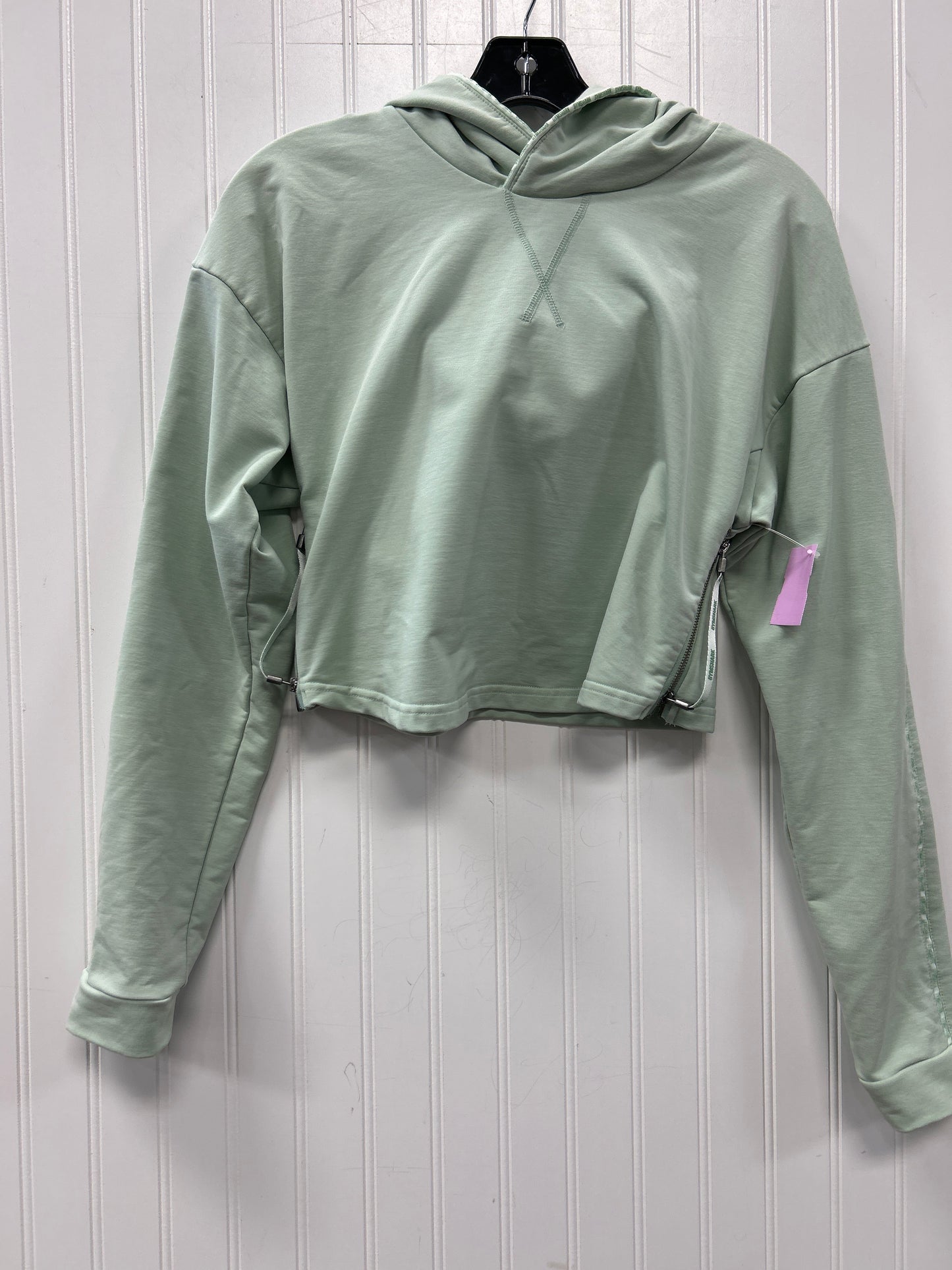 Athletic Top Ls Hoodie By Gym Shark In Green, Size:M