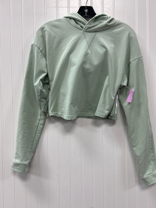 Athletic Top Ls Hoodie By Gym Shark In Green, Size:M