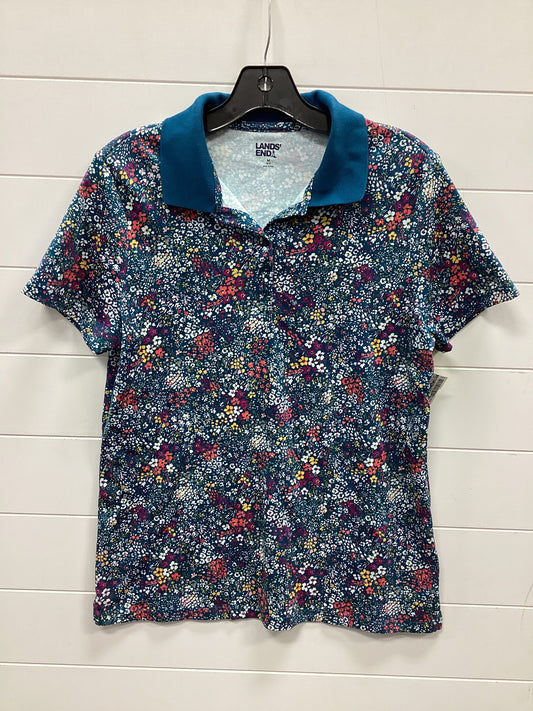 Top Ss By Lands End In Blue, Size:M