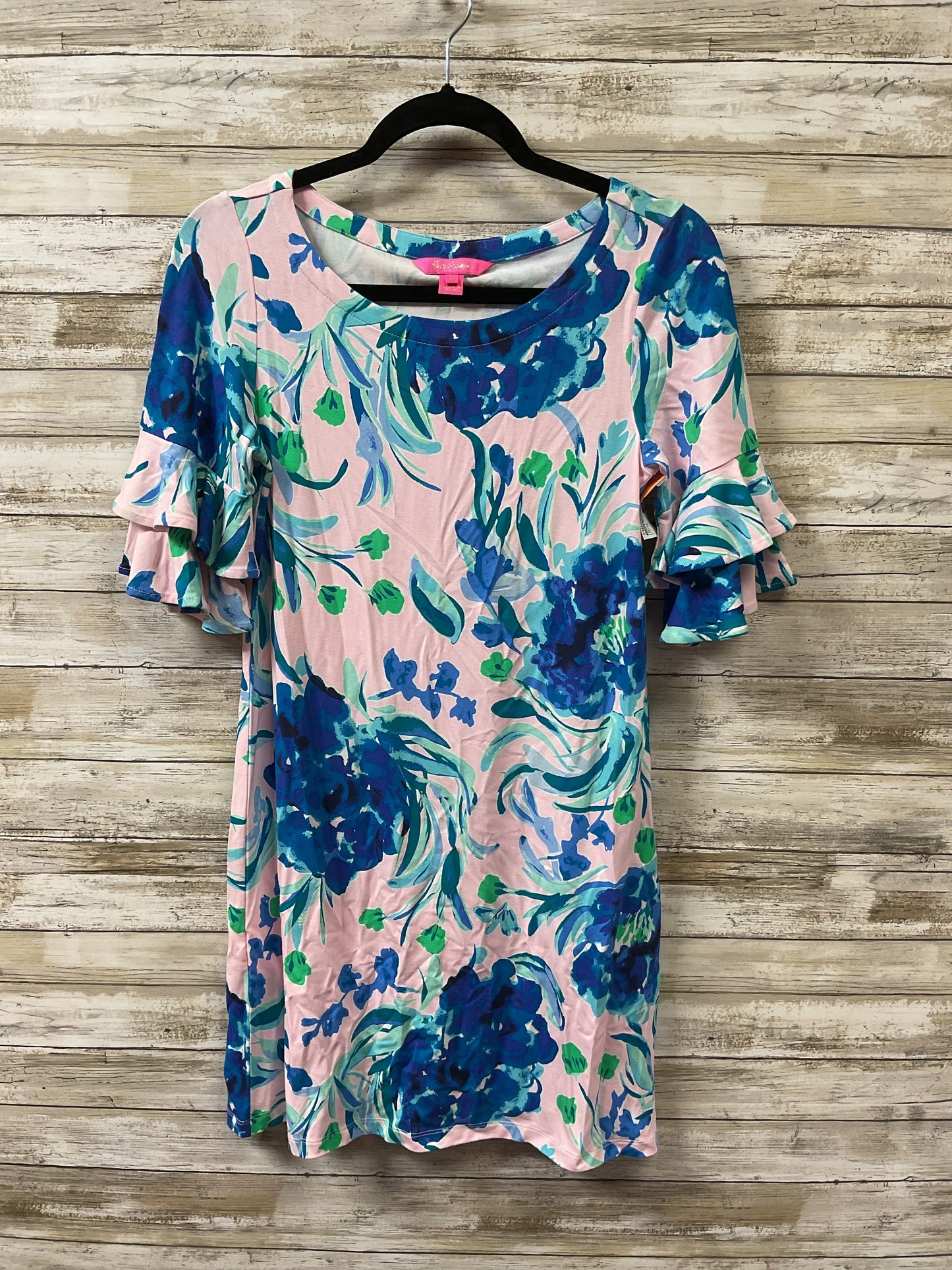 Dress Designer By Lilly Pulitzer In Blue & Pink, Size:Xs