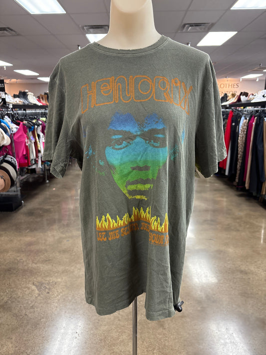 Top Ss By Junk Food In Green, Size:M