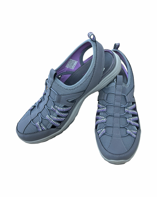 Sandals Sport By Skechers In Grey, Size:8.5