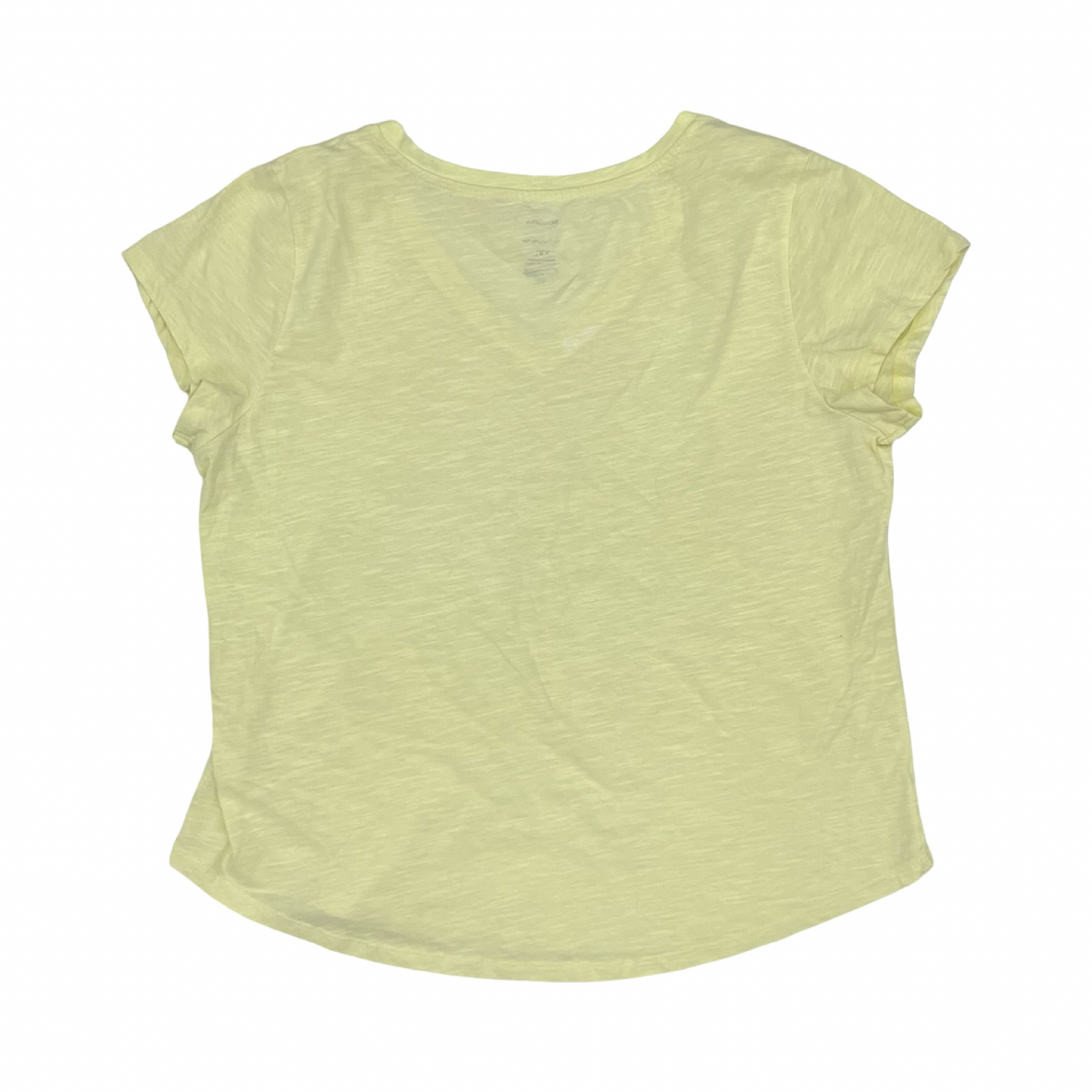 Top Ss By Sonoma In Yellow, Size:Xxl