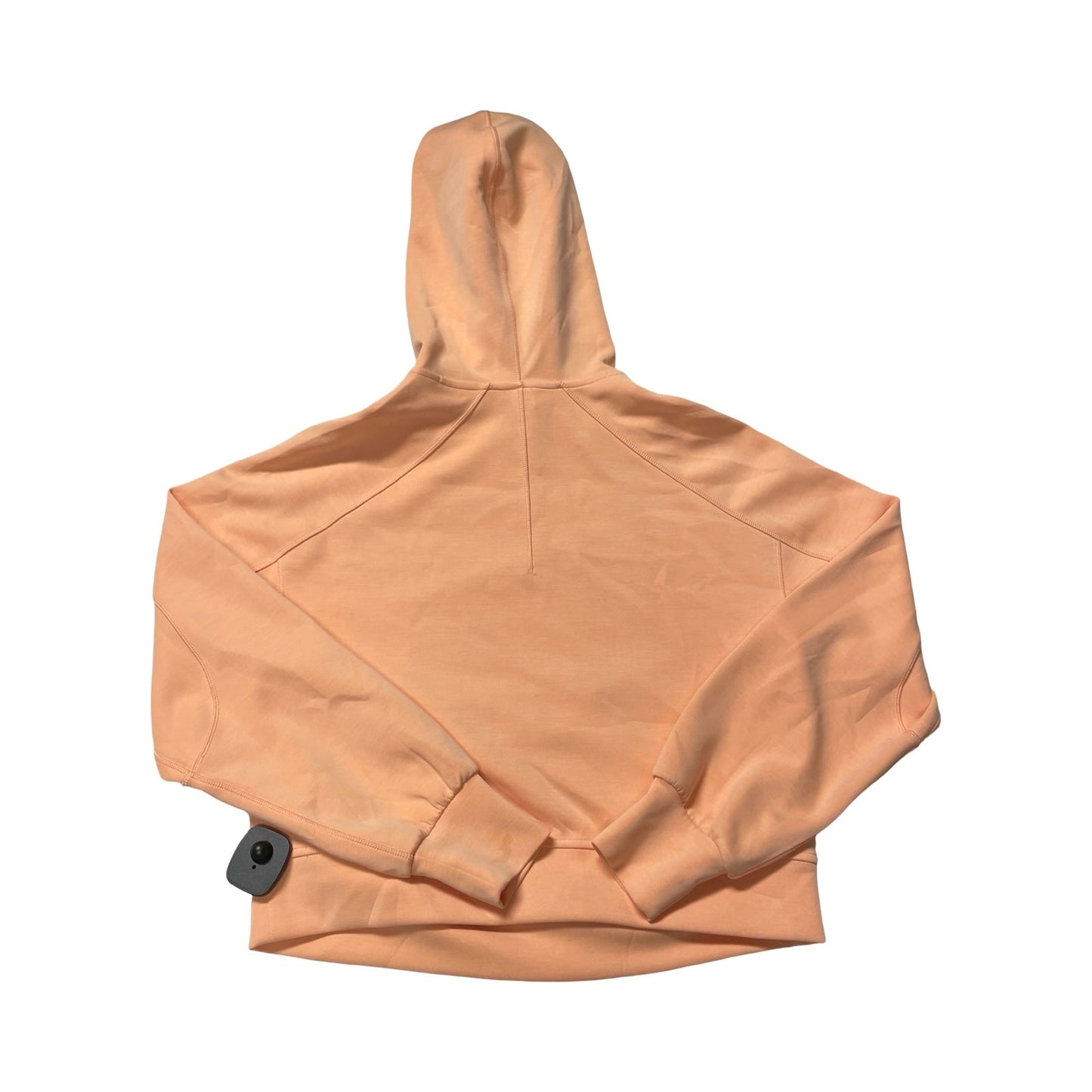 Athletic Sweatshirt Hoodie By Lululemon In Orange, Size:2
