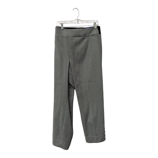 Pants Dress By Investments In Black & White, Size:24