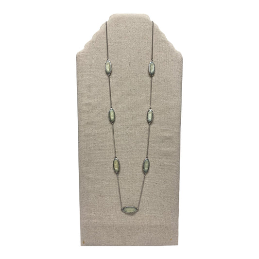 Necklace Statement  In Green