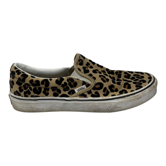 Shoes Sneakers By Vans In Leopard Print, Size:10.5