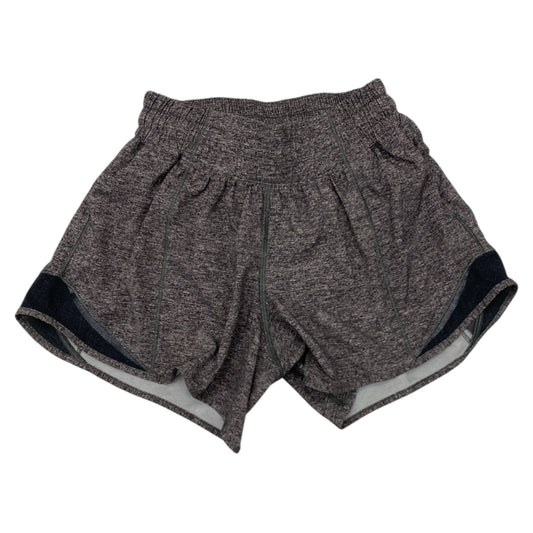 Athletic Shorts By Lululemon In Grey, Size:2