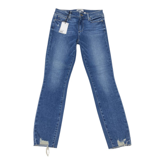 Jeans Skinny By Paige In Blue Denim, Size:6