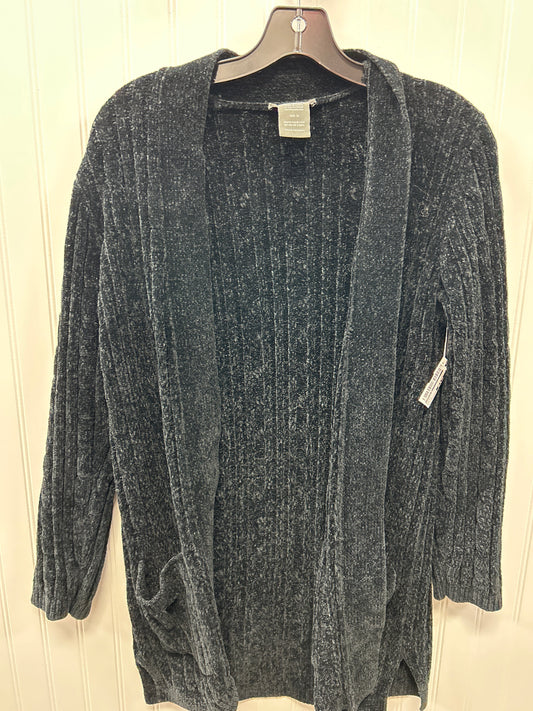Sweater Cardigan By Matty M In Black, Size:M
