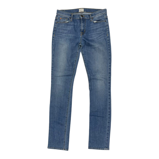 Jeans Skinny By Hudson In Blue Denim, Size:6